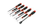 YATO YT-08426 Hakenset met handvat, 8 haken en afdichtingsschraper
