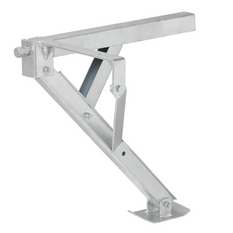 ProPlus 361510 uitschuifbare hoeksteun rechtsvoor/linksachter van de aanhanger 600 kg 460 mm