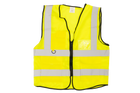 HERMON XXL geel reflecterend vest met zakken