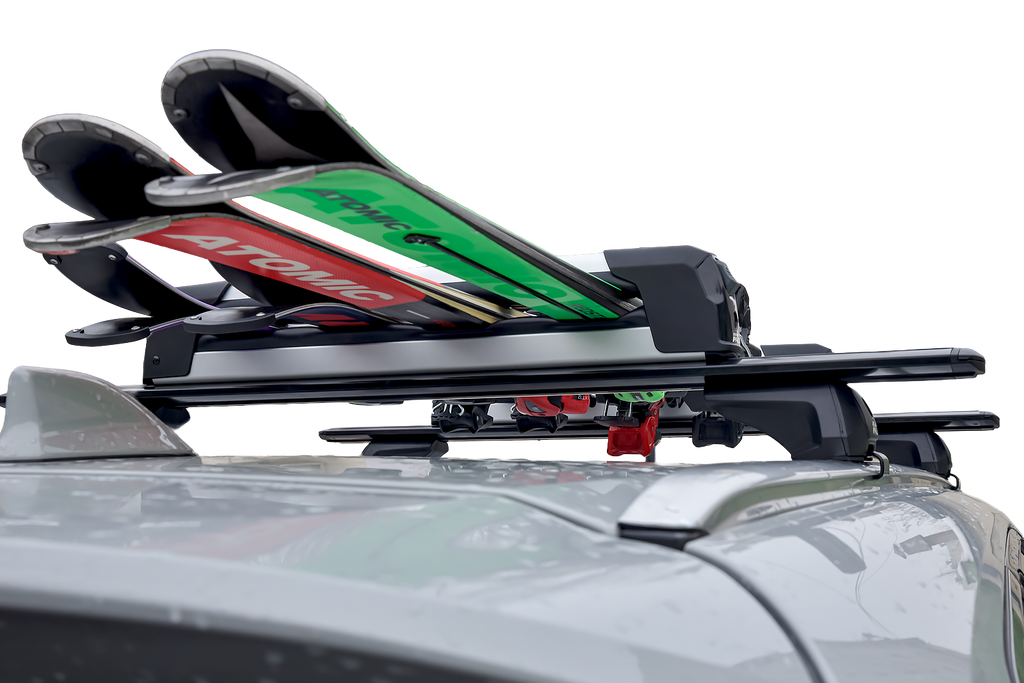 Inter Pack Frostline 4 - uitschuifbare aluminium houder voor 4 paar ski's of 2 snowboards