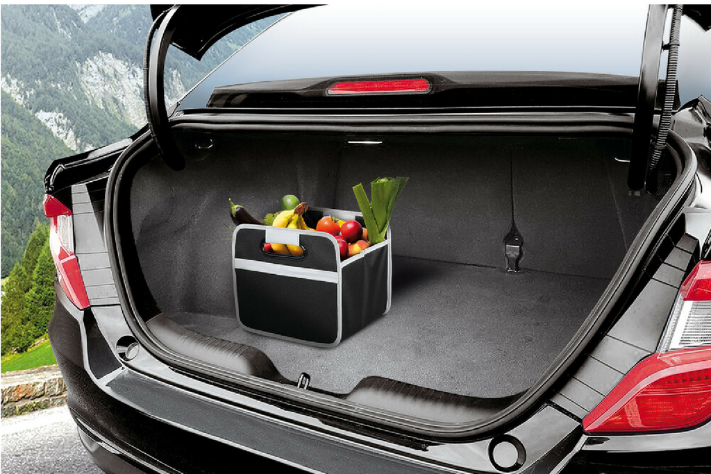 LAMPA Shop&amp;Store M boodschappenmand, opvouwbare opbergmand 32x27cm