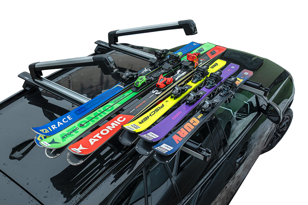 Inter Pack Frostline 6 - uitschuifbare aluminium houder voor 6 paar ski's of 4 snowboards