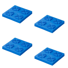 Set van vier ProPlus hoeksteunen voor aanhangerstabilisatie 361538