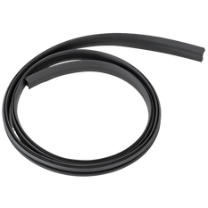 Rubberen afdekking/afdichting (onderkant) voor aluminium balk - G3 CL 127 cm