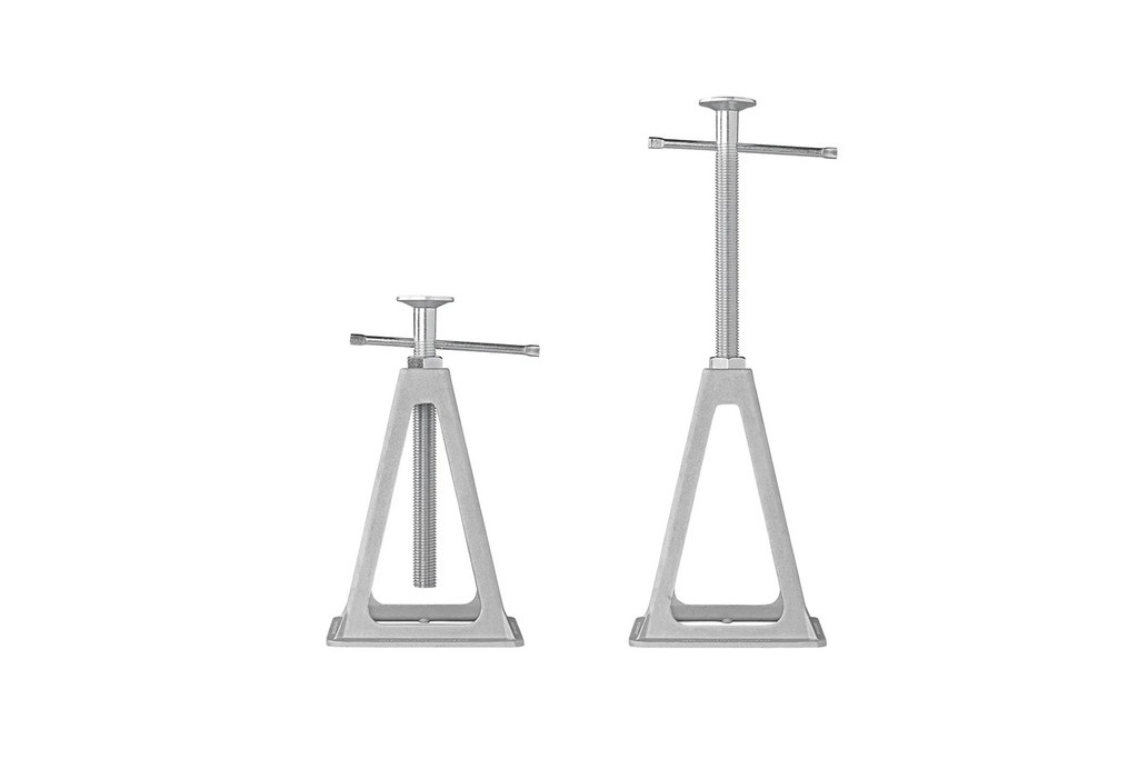 Set van vier uitschuifbare steunen ProPlus 360803 stabilisator voor aanhangers 3600kg 430mm