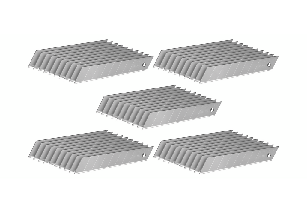 STANLEY afbreekbare mesjes 18 mm vervangende mesjes 50 stuks