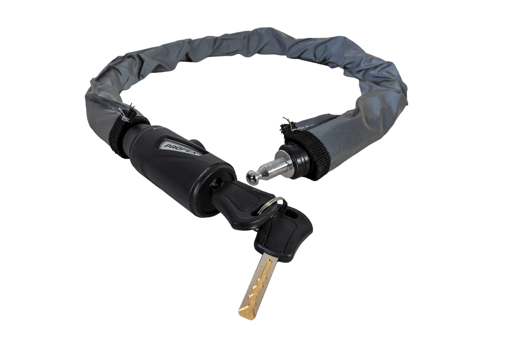 PROFEX Reflex stalen fietsslot, 70 cm lang 