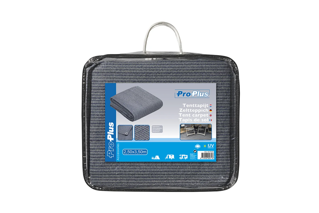ProPlus 361770V01 vloermat grijs tapijt voor camper/tentluifel 2,5x3m