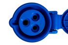 MANTES 2P+Z stopcontact, draagbaar stopcontact 16A 230V met klep