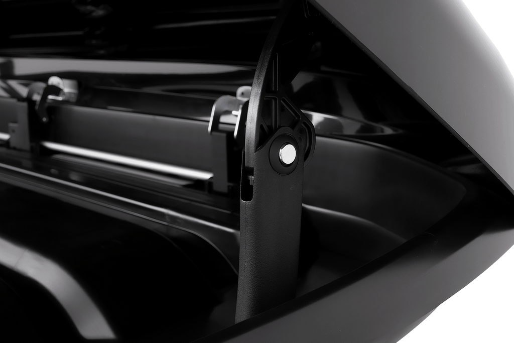 Inter Pack Skugga L 660 dakkoffer, glanzend zwart