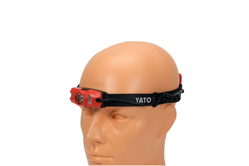 YATO YT-08596 LED-koplamp, achterlicht met waarschuwingsfunctie, 500lm