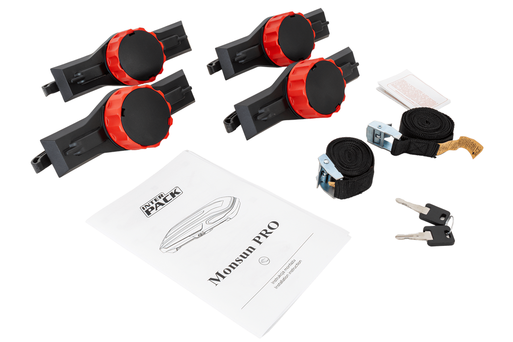 Box dachowy Inter Pack Monsun PRO M czarny metalik