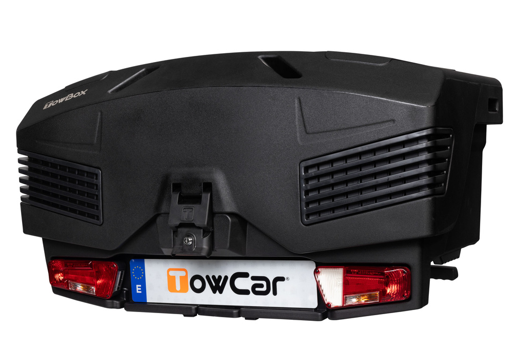 Towbox EVO urban black - bagagerek voor op de trekhaak