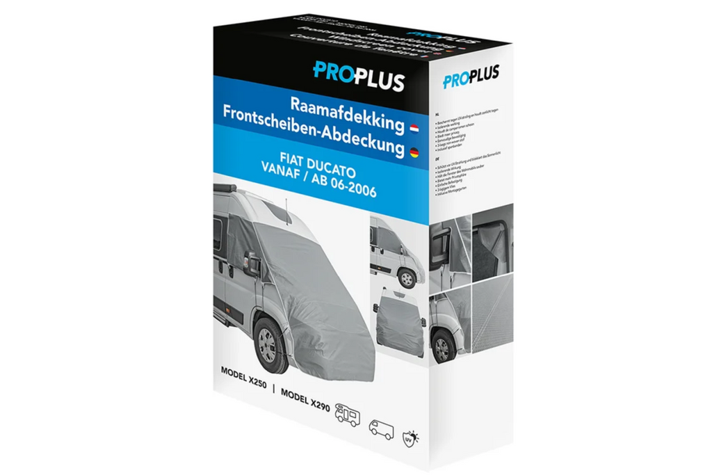ProPlus 610682 thermische mat voor ramen, hitteschild voor Fiat Ducato, Peugeot Boxer I, Citroen Jumper I.