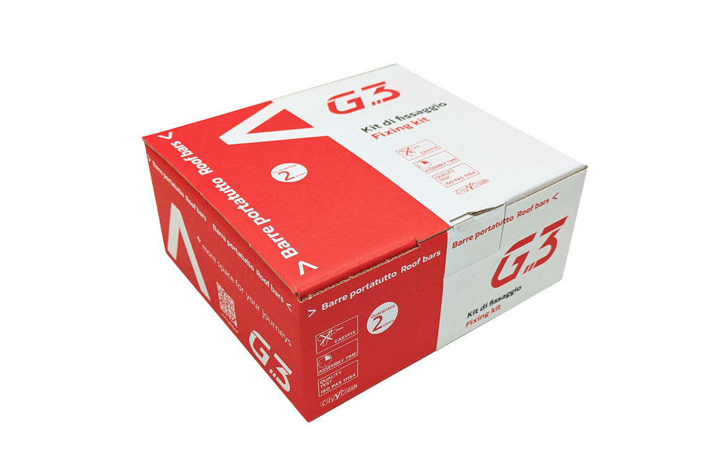 68.140 montageset voor G3 Pacific dakdrager