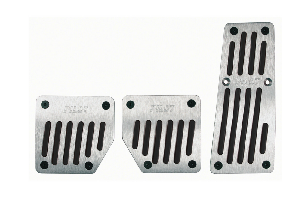 LAMPA TOURING BLACK PILOT aluminium pedaalhoezen met antisliprubber