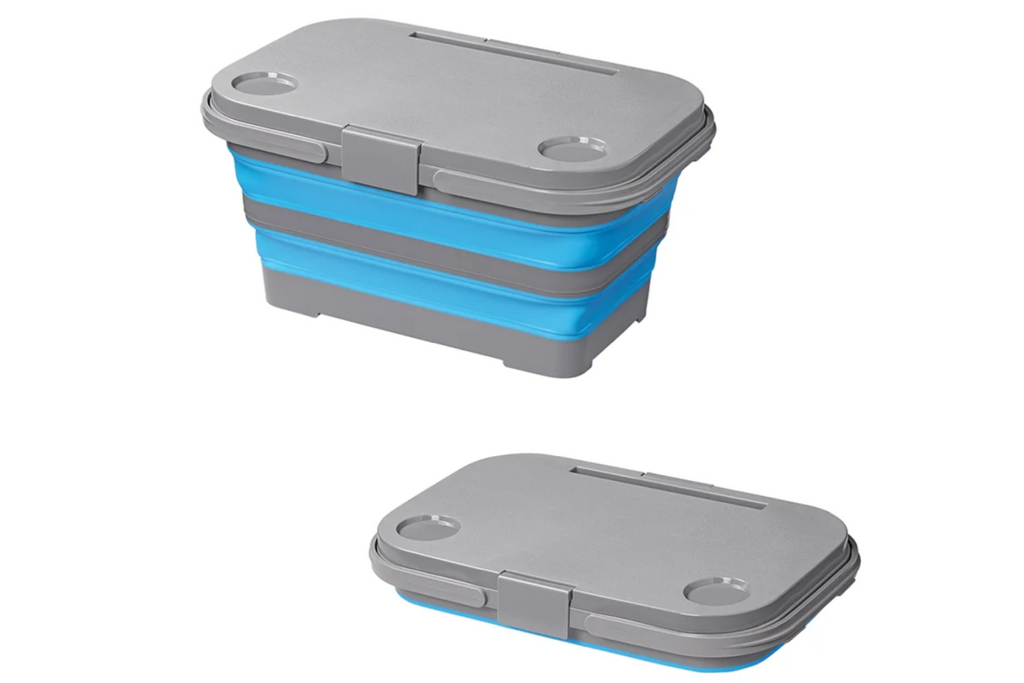 Picknickmand met deksel ProPlus 370315 opvouwbare mand met tafelfunctie 20L