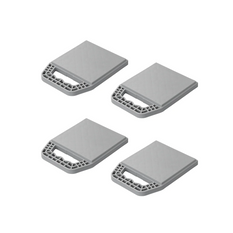 Set van vier ProPlus 361538V01 steunblokken voor aanhangerstabilisatoren