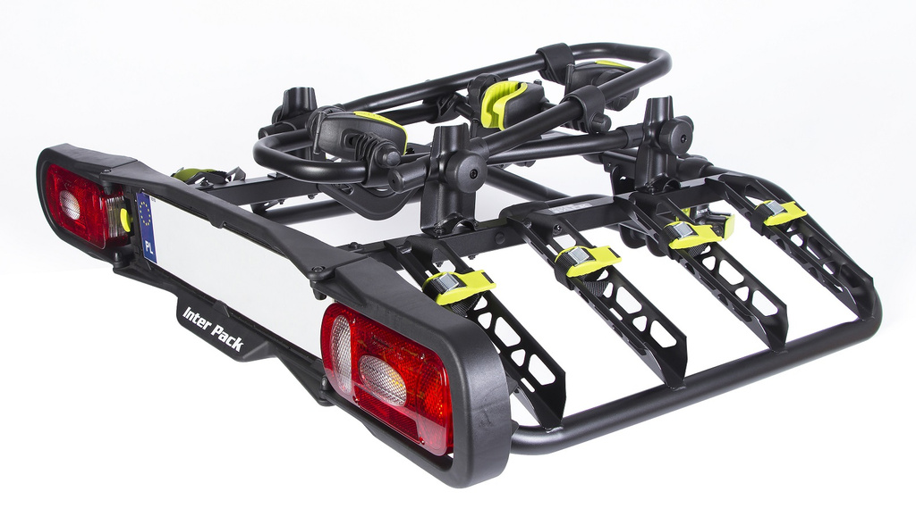 Inter Pack Quattro 13-polige fietsendrager voor op de trekhaak