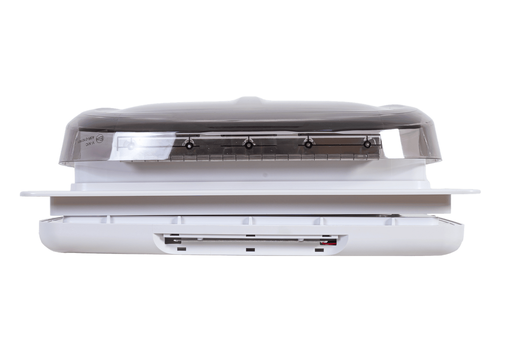 Automatische dakventilator PUNDMANN PLUS FAN voor camper met verlichting en rolgordijn 400×400mm