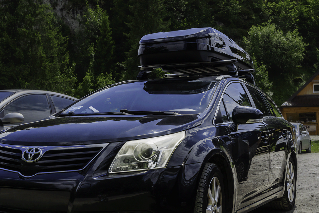 Inter Pack Monsun M dakkoffer, zwart metallic