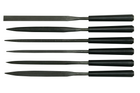 Set van zes STANLEY 0-22-500 naaldvijlen, lengte 160 mm