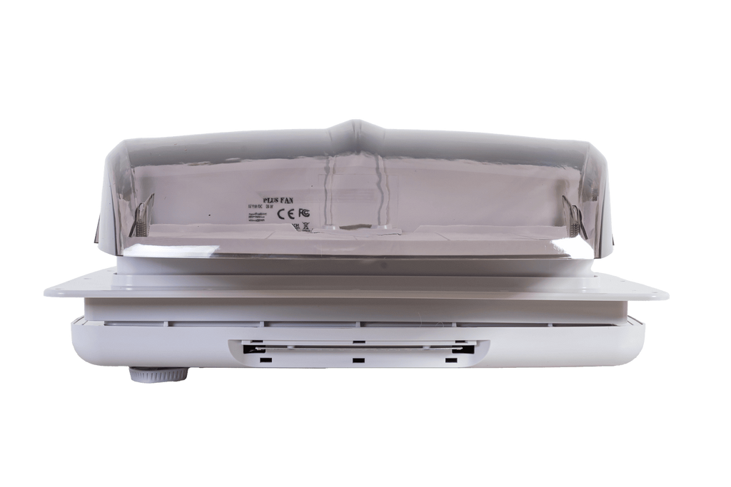 Automatische dakventilator PUNDMANN PLUS FAN voor camper met verlichting en rolgordijn 400×400mm