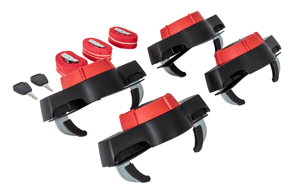 Atera Casar XL dakkoffer, zwart metallic