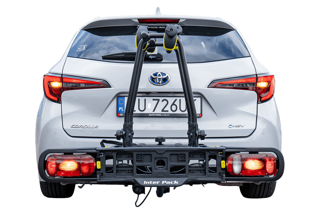 Inter Pack Quattro 13-polige fietsendrager voor op de trekhaak
