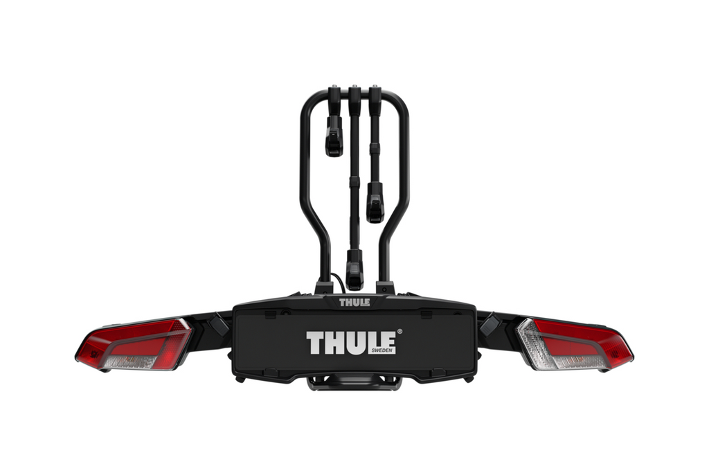 Thule EasyFold 3 - opvouwbare fietsendrager voor op de trekhaak, geschikt voor 3 fietsen (945100)