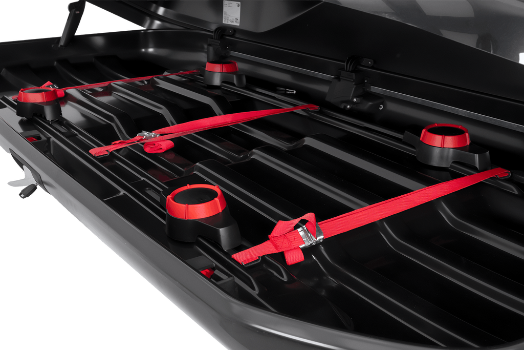 Atera Casar XL dakkoffer, zwart metallic