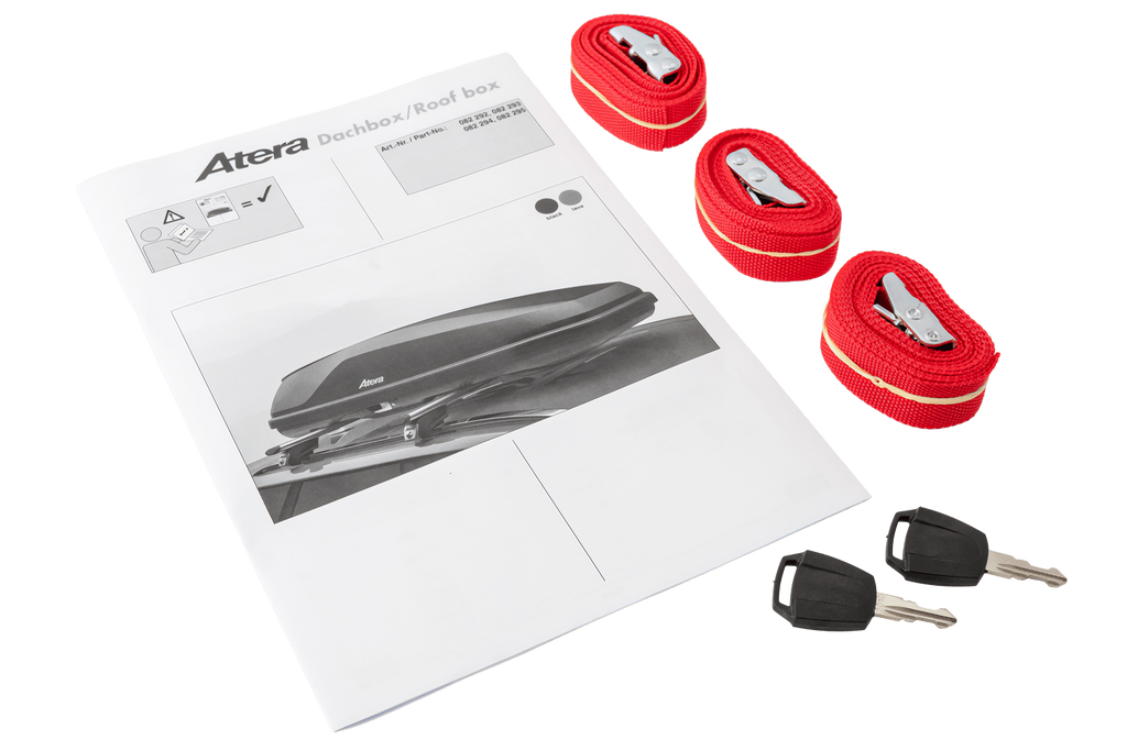 Atera Casar L dakkoffer antraciet mat