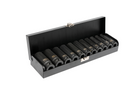 YATO YT-1054 lange slagdoppen 1/2" doppen, 11 stuks.