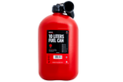 10L HERMON plastic jerrycan met trechter, rood