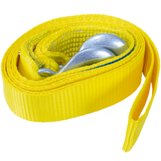 UNITRAILER sleepkabel met haken sleepband 3m/50mm/3t geel