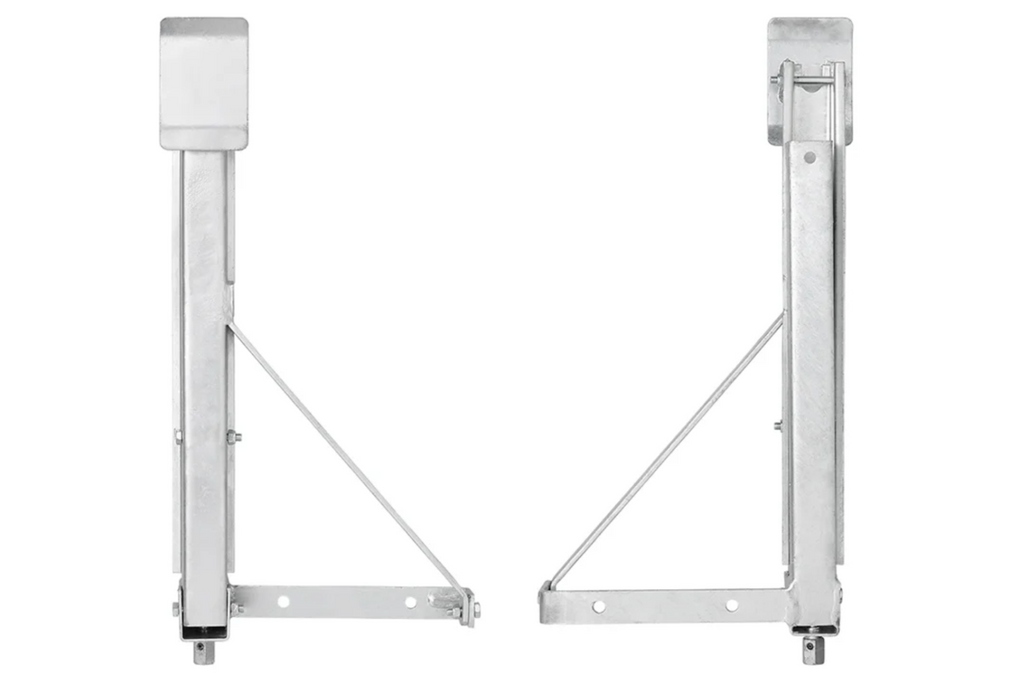 ProPlus 361510V01 uitschuifbare hoeksteun links voor/rechts achterzijde van aanhanger 600 kg 460 mm
