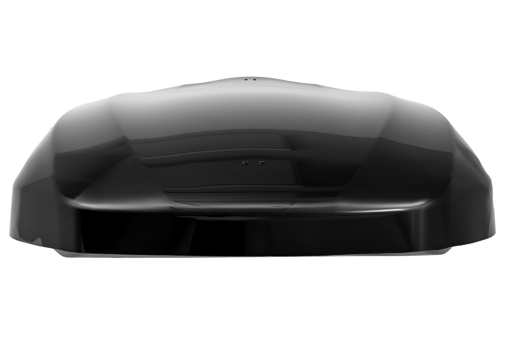 Inter Pack Skugga L 660 dakkoffer, glanzend zwart