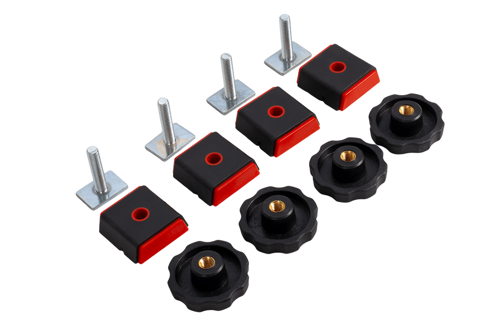 T-profiel MF (sleuven) - adapter voor T-sleufbalken - Inter Pack Traxer, Carver, Zenith