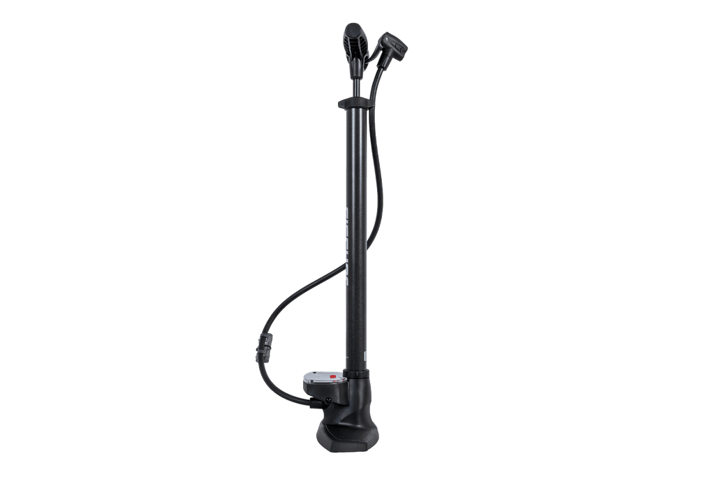 Universele fietspomp met drukmeter FISCHER 85580