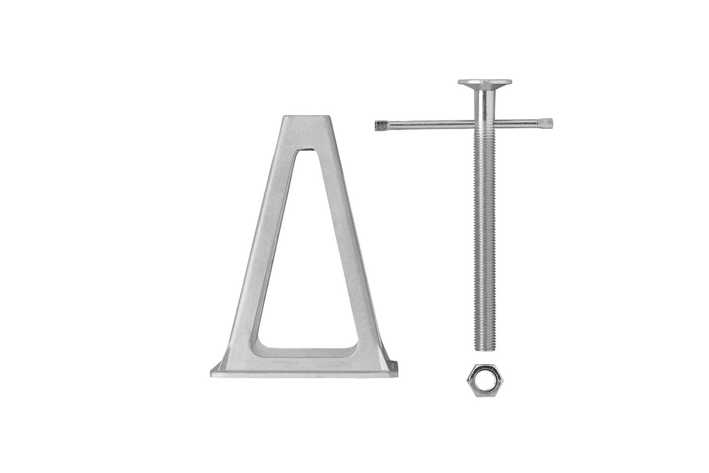 Set van vier uitschuifbare steunen ProPlus 360803 stabilisator voor aanhangers 3600kg 430mm