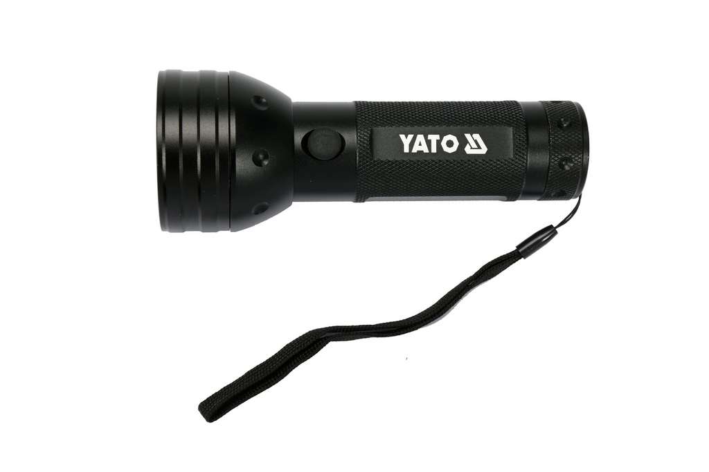 Zaklamp + veiligheidsbril set YATO YT-08581 UV-zaklamp 51 LED