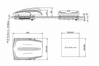 Automatische dakventilator PUNDMANN PLUS FAN voor camper met verlichting en rolgordijn 400×400mm