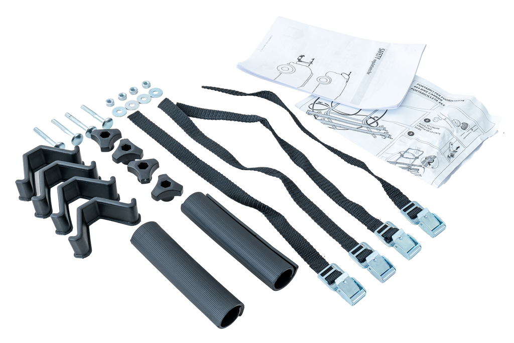 Peruzzo Brennero 4x4 reservewiel fietsendrager - 2-fietsendrager met rails (zwart)