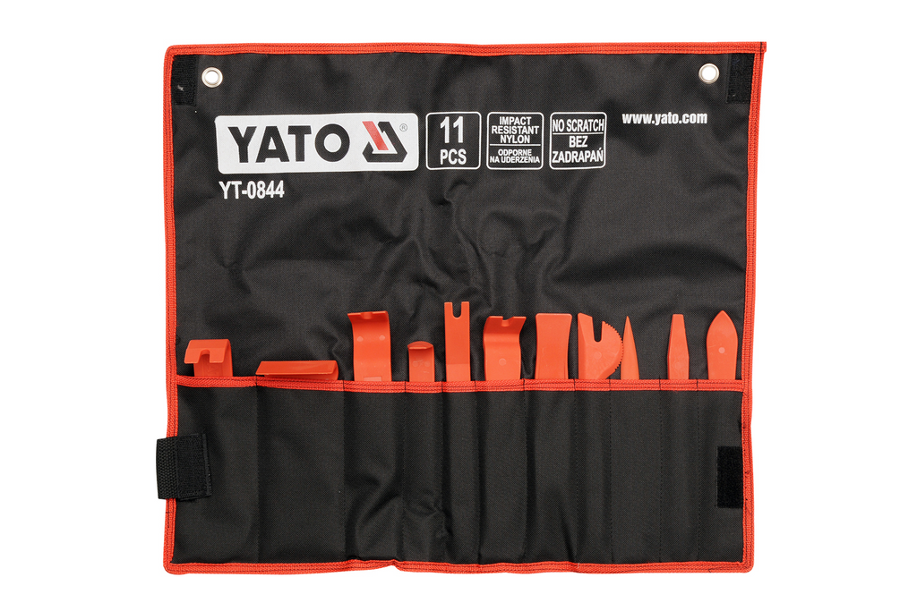 Set van YATO YT-0844 bekledingverwijderaars, 11 stuks.
