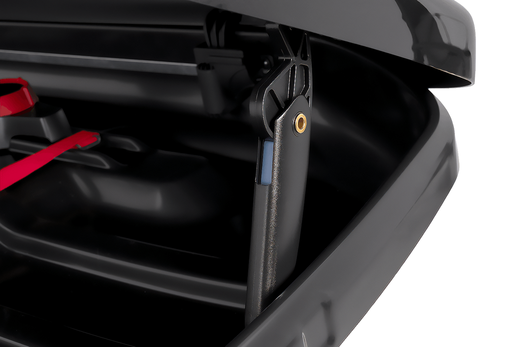 Atera Casar XL dakkoffer, zwart metallic