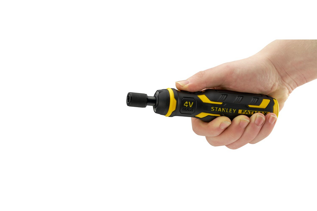 STANLEY 4V draadloze schroevendraaier met oplader en bits
