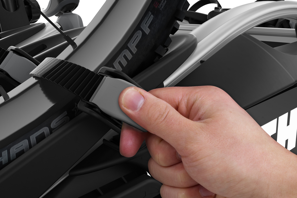 Thule VeloCompact - fietsendrager voor op de trekhaak, geschikt voor 3 fietsen (926002)