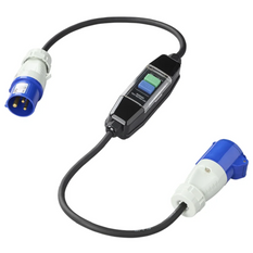ProPlus 373589 CEE-adapterkabel met differentiaalschakelaar, 120 cm