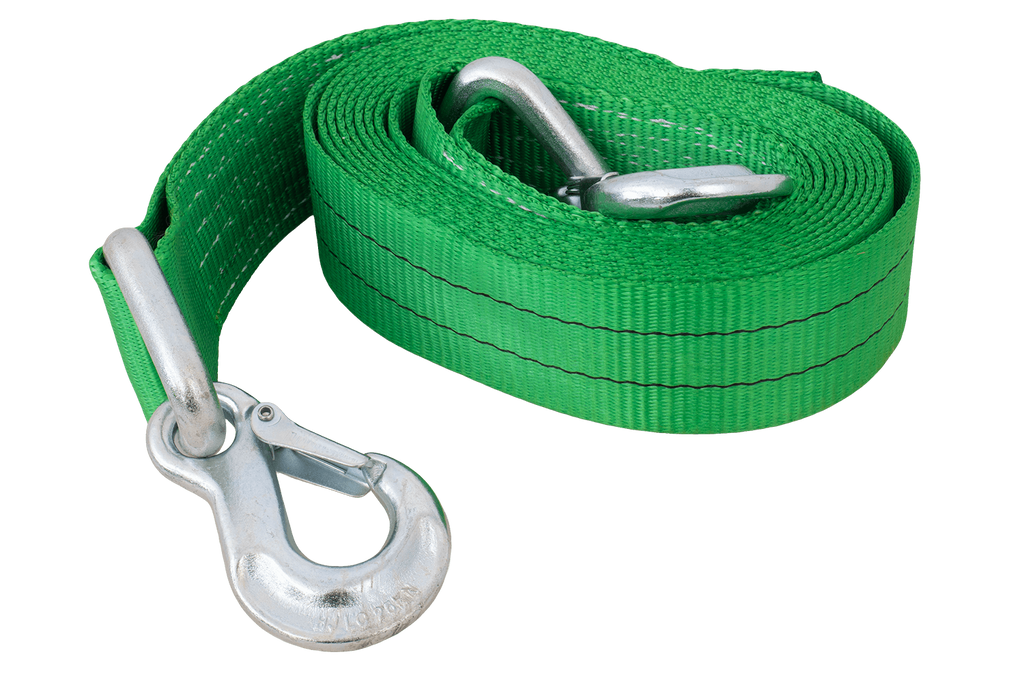 Sleepkabel met haken HILLS sleepkabel 5m/60mm/6t groen