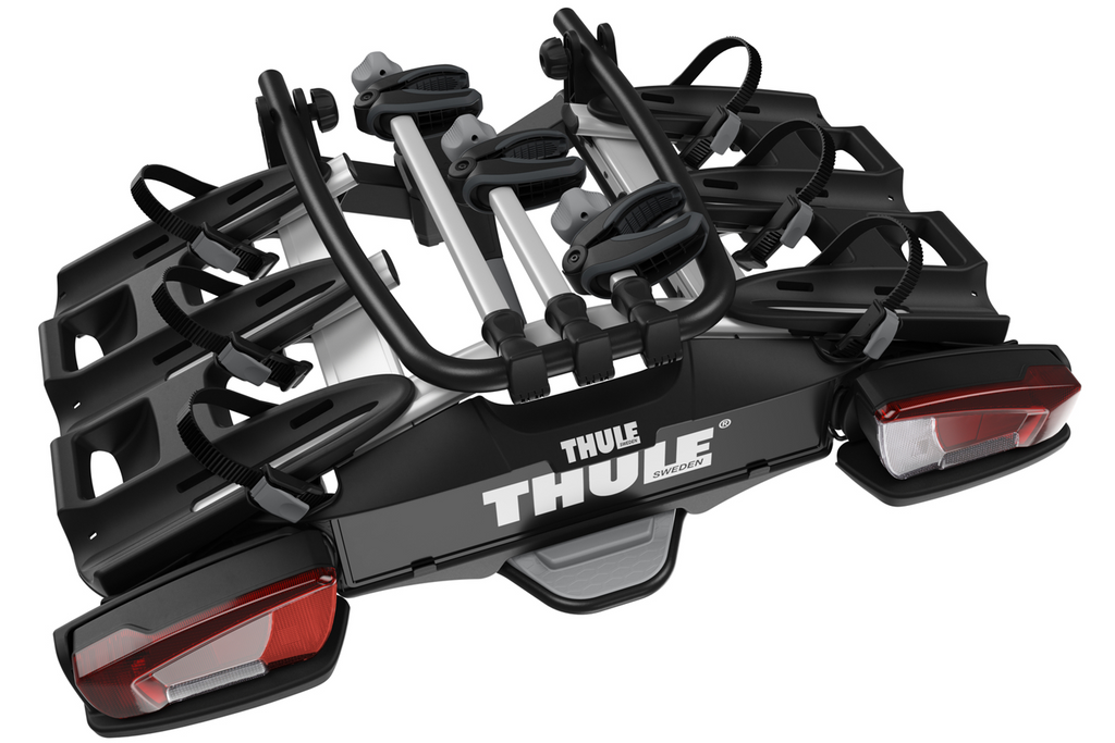 Thule VeloCompact - fietsendrager voor op de trekhaak, geschikt voor 3 fietsen (926002)